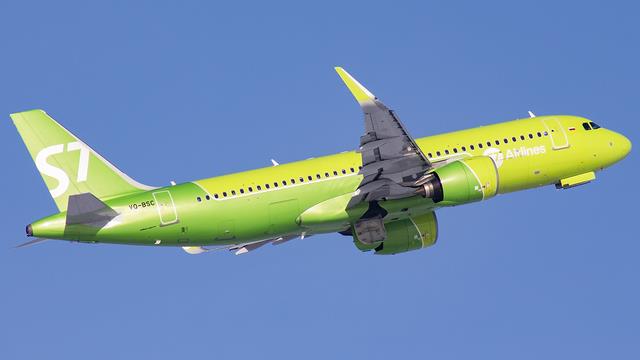VQ-BSC:Airbus A320:S7 Airlines